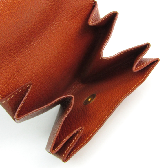 Hermes LE 24 Unisex Leather Coin Purse/coin Case Brown - Picture 3 of 9